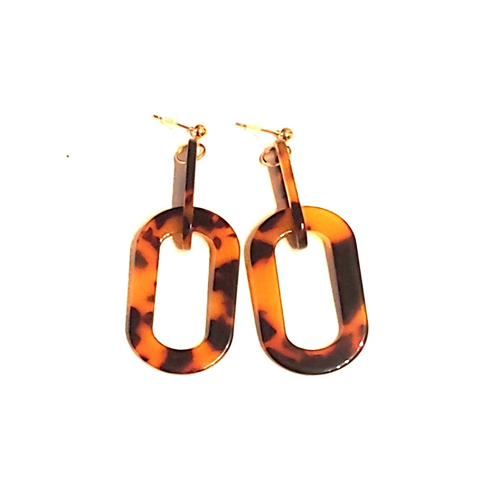 Tortoise Shell Earrings